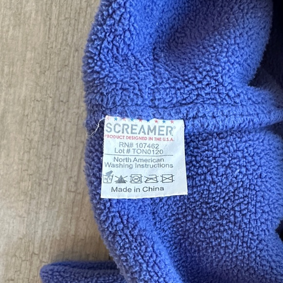 Cozy Blue Kids Fleece Neck Warmer - Picture 4 of 4